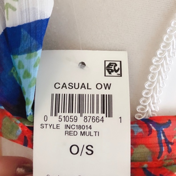 2 for $10 INC Drape-Front Printed Vest - Picture 4 of 5